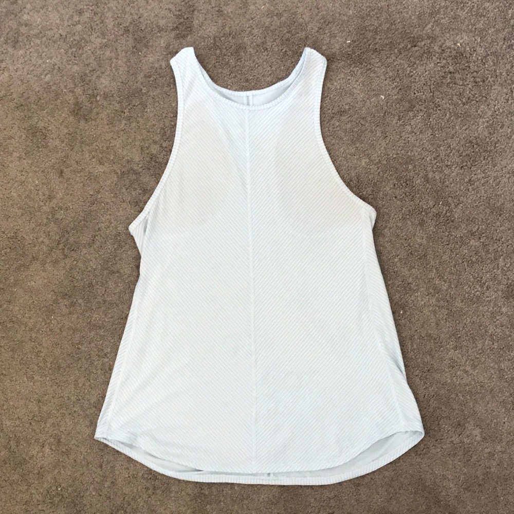 Light Blue Lululemon Racerback Tank